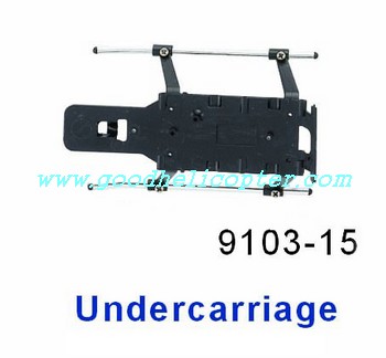 double-horse-9103 helicopter parts undercarriage